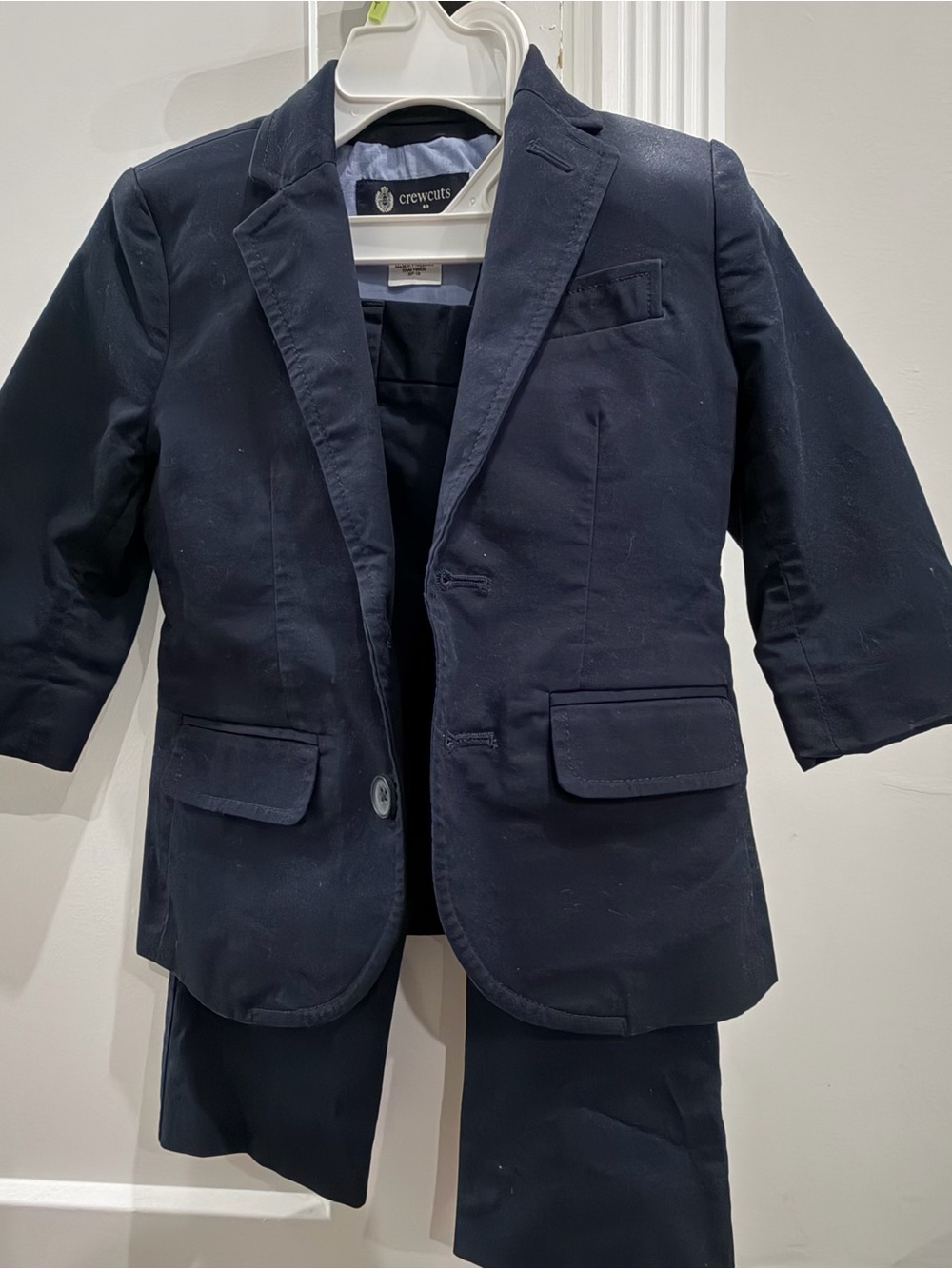 Crewcuts Boys Navy Cotton Blazer Jacket